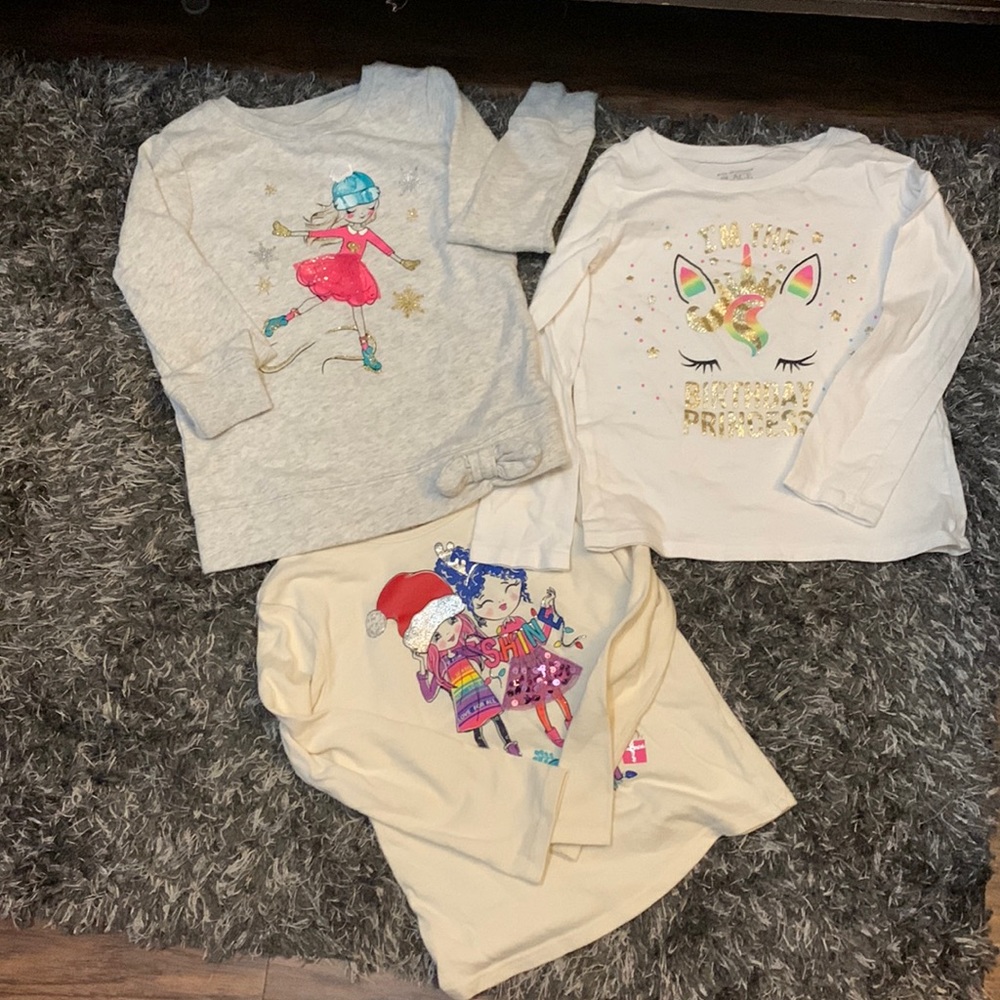 3 long sleeve tops